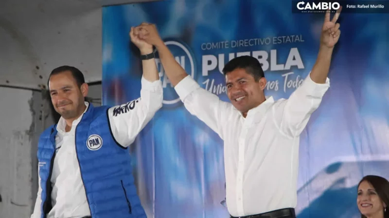 Acompañará Marko Cortés a Lalo Rivera a su registro como candidato a gobernador ante el IEE