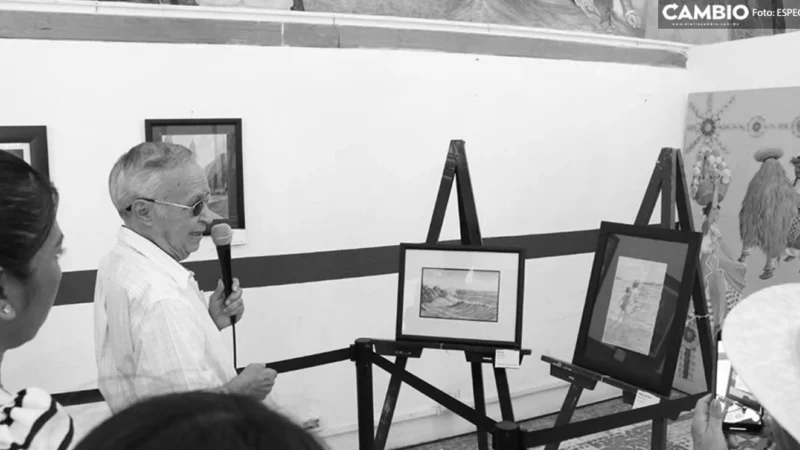 Muere el pintor Genaro García, a dos días de inaugurar su exposición en Atlixco