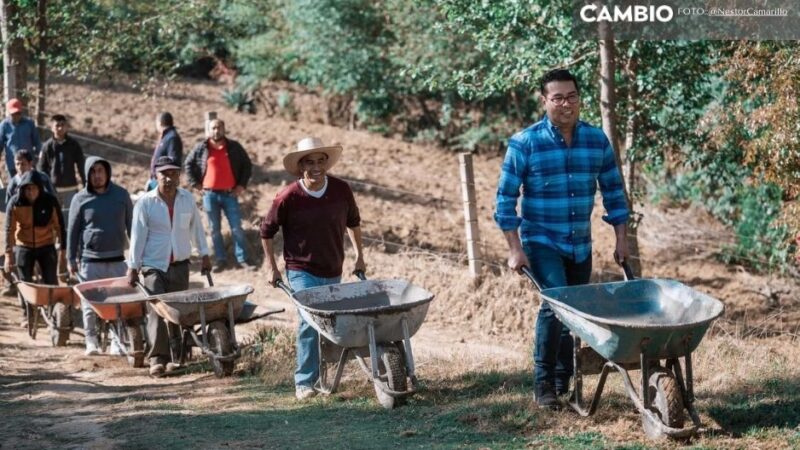 Néstor se va a trabajar a Zacapoaxtla ante el riesgo de que MC lo baje