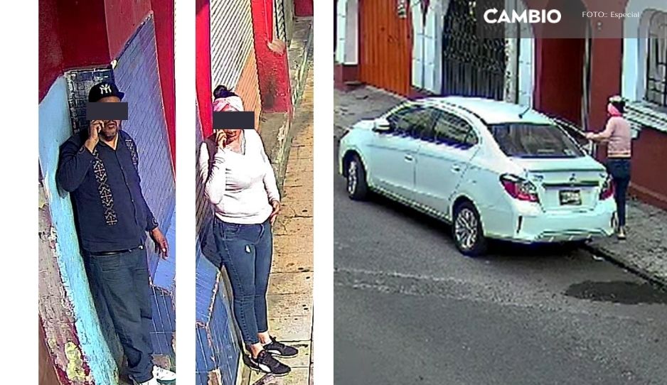 ¿Robo o vandalismo? Pareja da cristalazo a automóvil y no se llevan nada en El Carmen