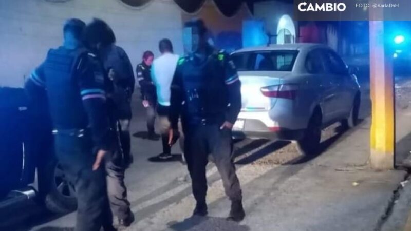 Violento asalto en San Jerónimo Caleras deja un herido de bala