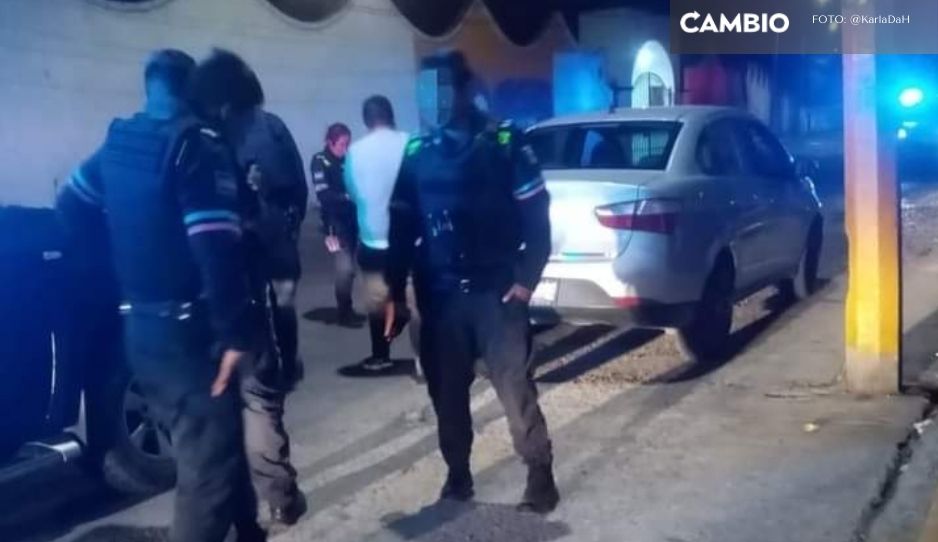 Violento asalto en San Jerónimo Caleras deja un herido de bala