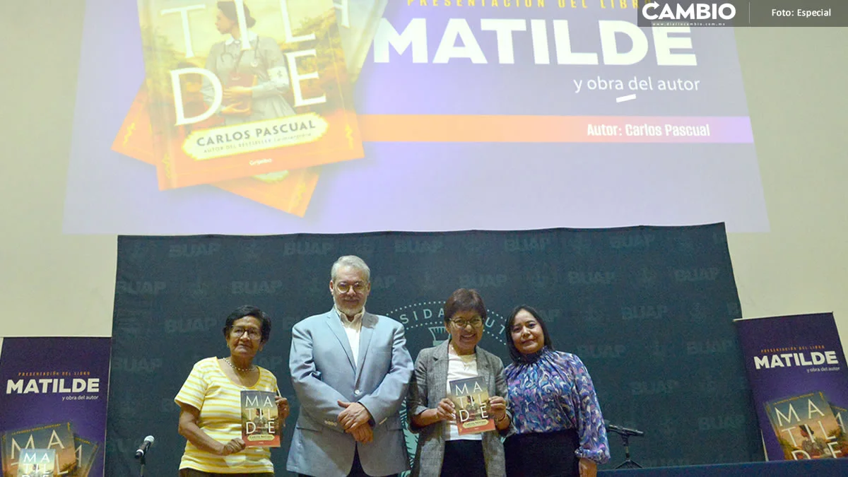 Asiste Lilia Cedillo a la presentación del libro “Matilde” de Carlos Pascual