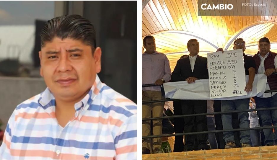 Roberto Maxil es el ganador en votación 'patito' de Unidos por San Andrés Cholula