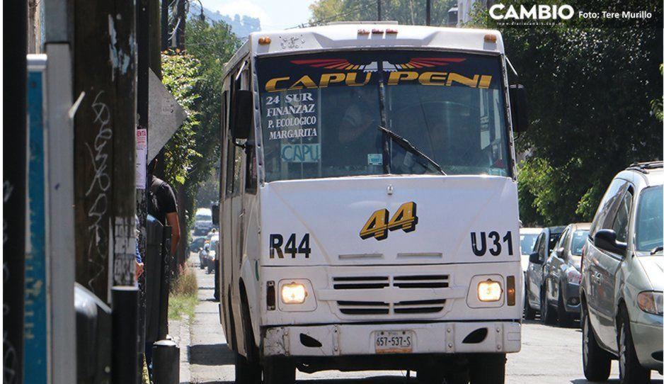 ¡No tienen tantita! En pleno Día de las Madres carteristas hacen de las suyas en rutas de Puebla