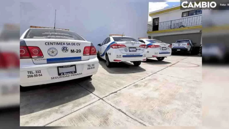 Comando armado roba equipo táctico de la empresa de seguridad Centimex en la Puebla-Córdoba