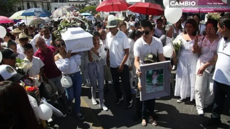 Luto en Taxco: sepultan a Camila, secuestrada y asesinada por la mamá de su amiga