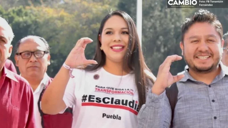 Tonantzin se autoproclama candidata de Morena a la alcaldía de San Pedro Cholula