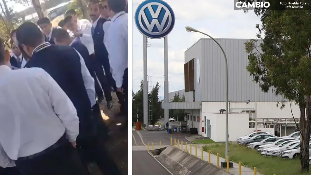 Trabajadores de ADO acusan pago de adeudos a VW (VIDEO)