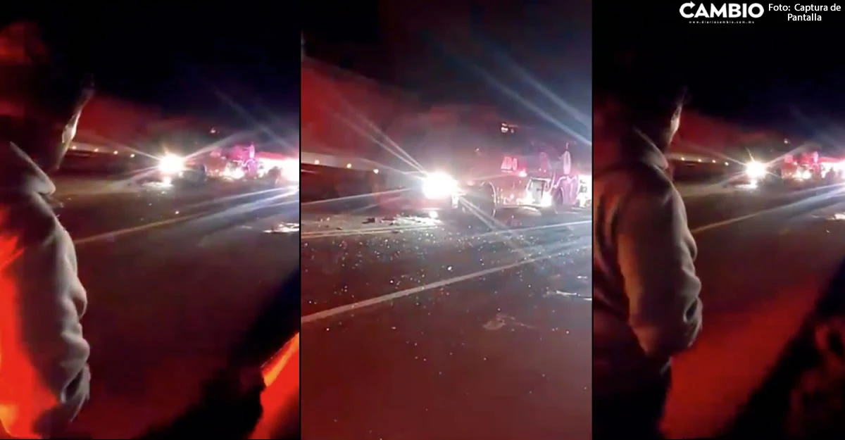 Dos prensados y 12 lesionados: Choque ADO vs camión pesado en San José Chiapa