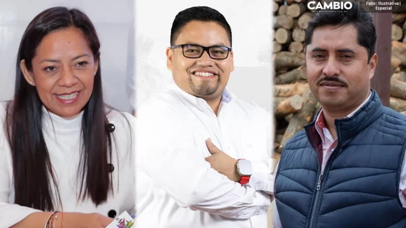 Ellos serán los candidatos de Morena a alcaldías de Atlixco, Ajalpan y Chignahuapan