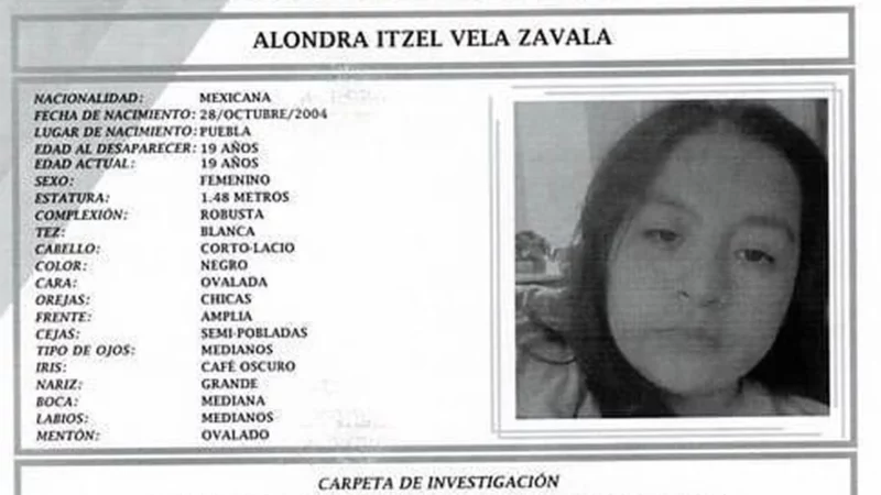 Alondra lleva cuatro días desaparecida en San Andrés Cholula ¡Ayuda a localizarla!