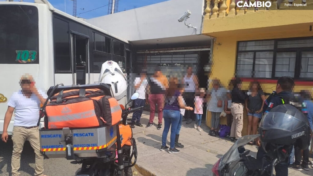 VIDEO: ¡Qué bárbaro! Por distraído, cafre de Ruta 68 choca en Boulevard Xonaca