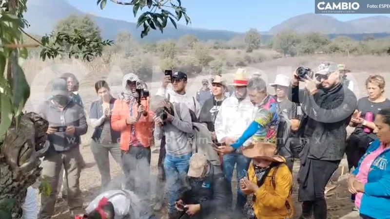 ¡Sin temor a Dios! Celebran el Cumpleaños del Popocatépetl en Antonio Analco