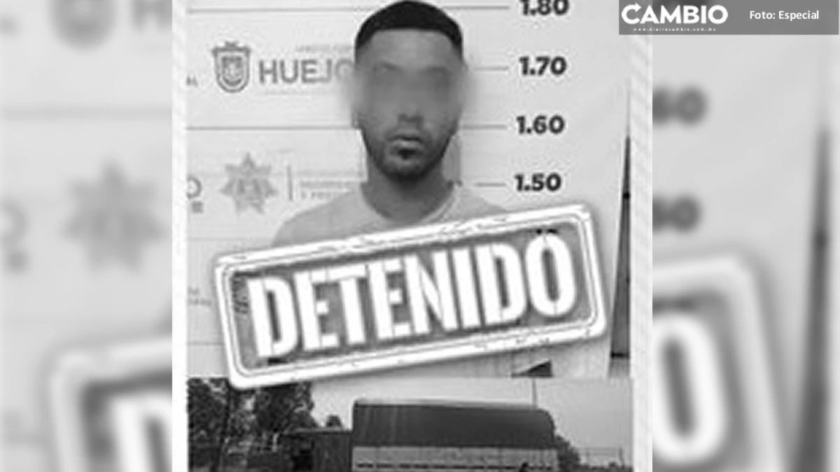 Detienen a hombre por robo a transporte de carga y secuestro en libramiento Temucana-Huejotzingo