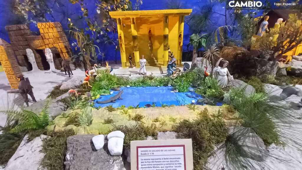 Por tercer año consecutivo, realizan diorama bíblico en Acatzingo (FOTOS)