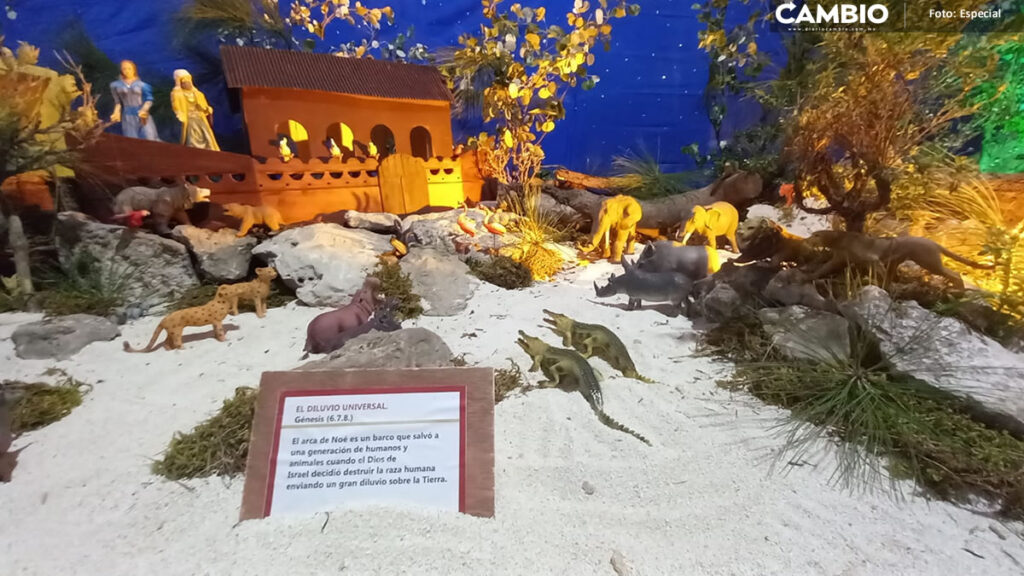 Por tercer año consecutivo, realizan diorama bíblico en Acatzingo (FOTOS)