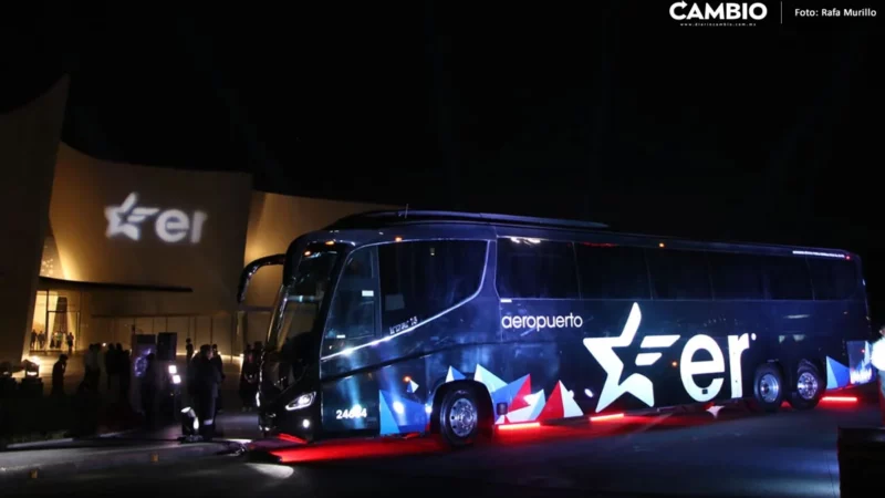 Estrella Roja presenta su nueva flota de autobuses con destino a aeropuertos (VIDEO)