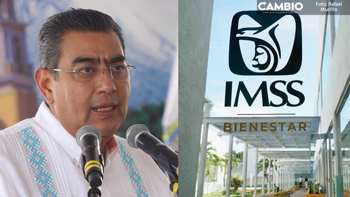 Sergio Salomón solicita enajenar 10 hospitales para incluirlos en el IMSS Bienestar