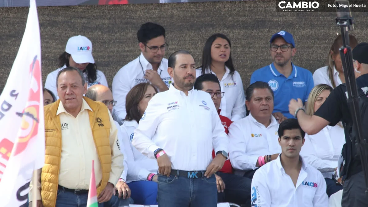 Armenta contribuyó a destruir lo que en México funcionaba, acusa Marko Cortés durante evento de Lalo