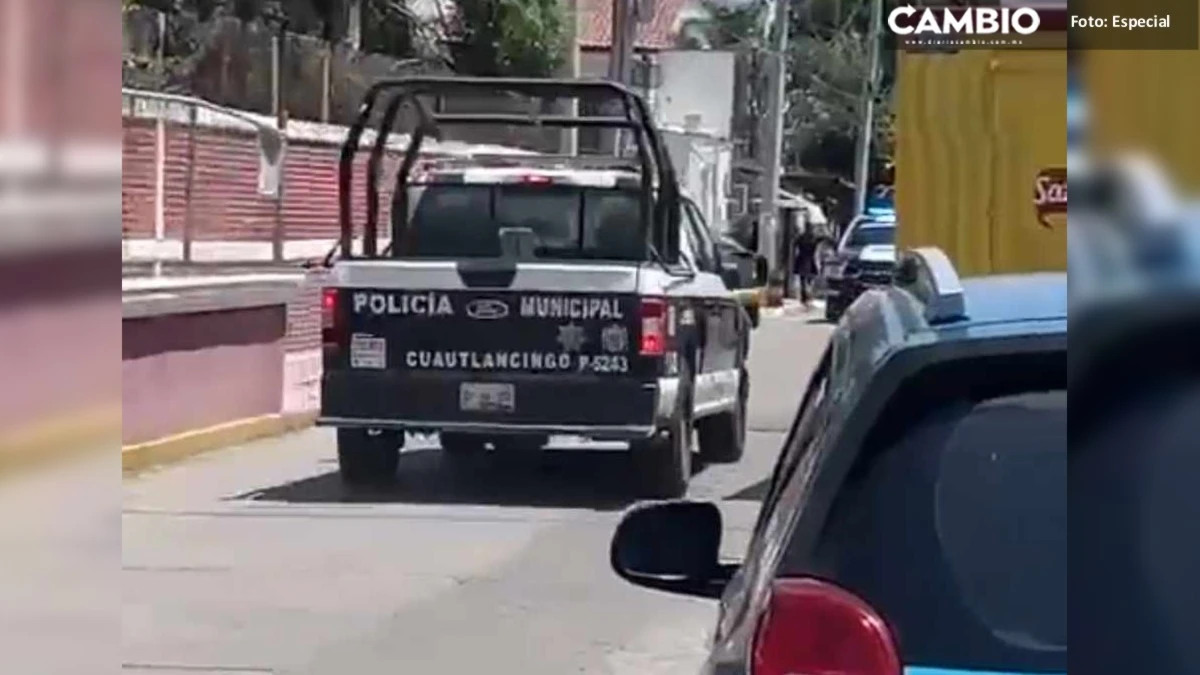 Detonaciones de arma de fuego en Momoxpan, San Pedro Cholula