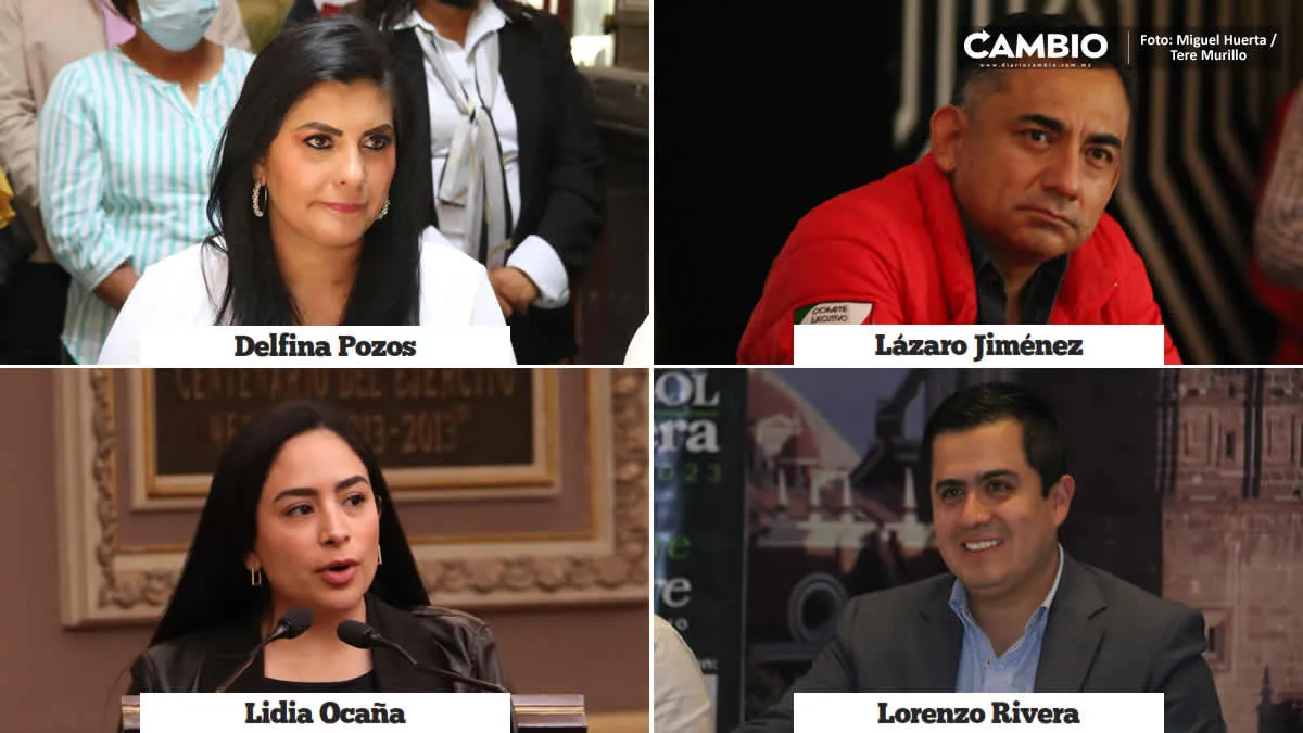 Delfina Pozos, Lázaro Jiménez, Lidia Ocaña y Lenchito acaparan primeras pluris del PRI al Congreso local