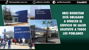 Puebla cede todo su sistema estatal de salud y se lo entrega al IMSS Bienestar