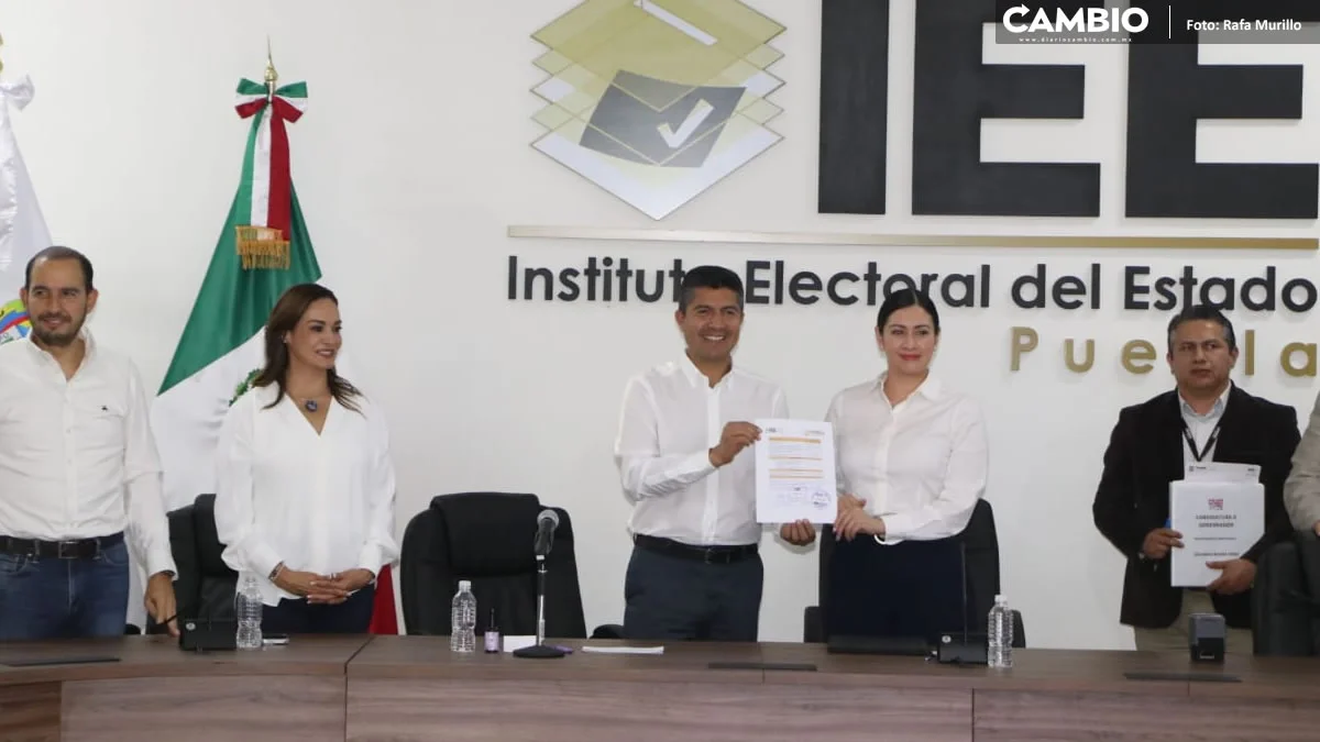 Lalo Rivera se registra ante el IEE como candidato a la gubernatura (VIDEO)