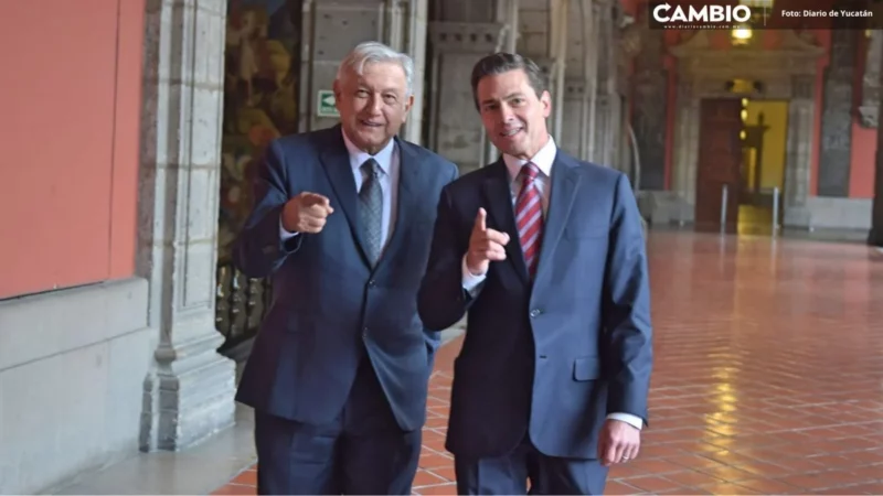 AMLO revela que comió con Peña Nieto tres veces: “es diferente a Fox y Calderón”