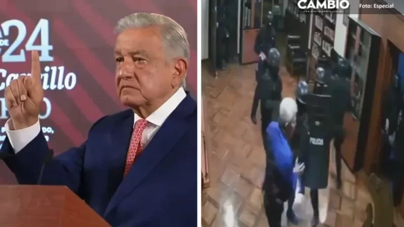 AMLO revela los VIDEOS del asalto a la embajada de México en Ecuador