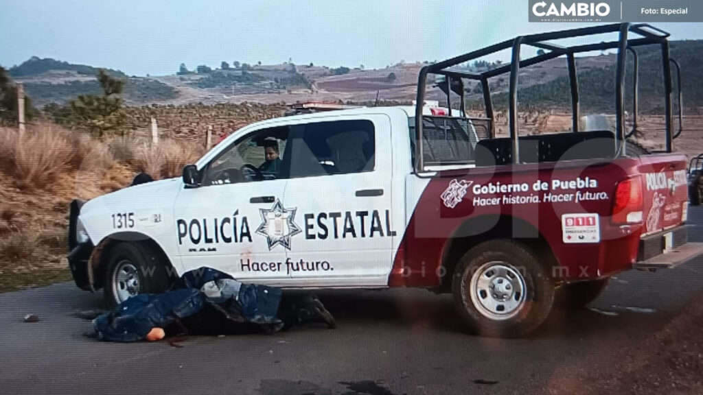 Hallan sin vida a uno de los presuntos asesinos de estatales en Chignahuapan