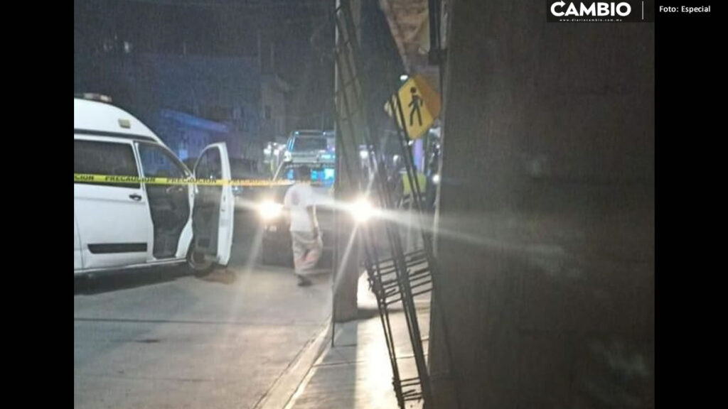 Motosicarios acribillan a ‘El Sanse’ y lesionan a su pareja en Ajalpan