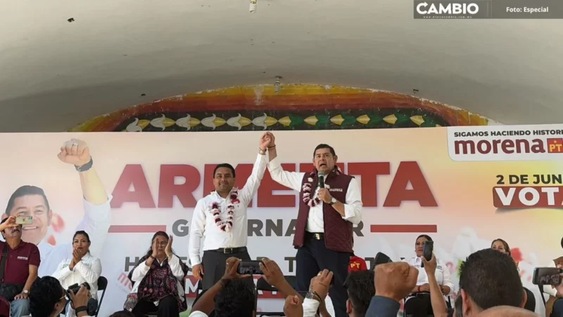 Alejandro Armenta respalda a Barroso y promete rescatar campo de Tehuacán