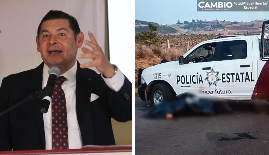Armenta reprocha al PRIANRDSI asesinato elementos de la SSP en Chignahuapan (VIDEO)
