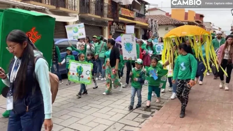 Primarias desfilarán en Chignahuapan por el día de la tierra