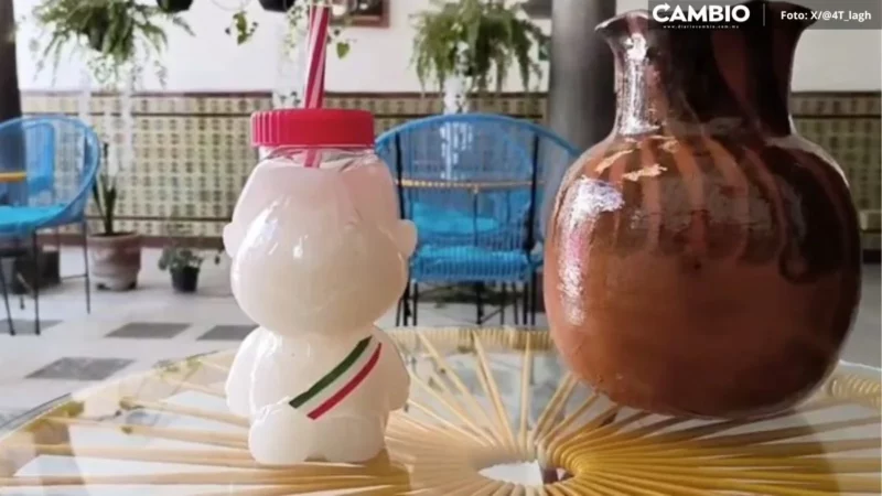 ¿Mucha sed? Refréscate con el “Amlitro” de pulque creado en Puebla (VIDEO)