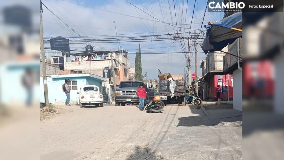 Motosicarios los responsables de la muerte del automovilista en Santa Cruz Buenavista