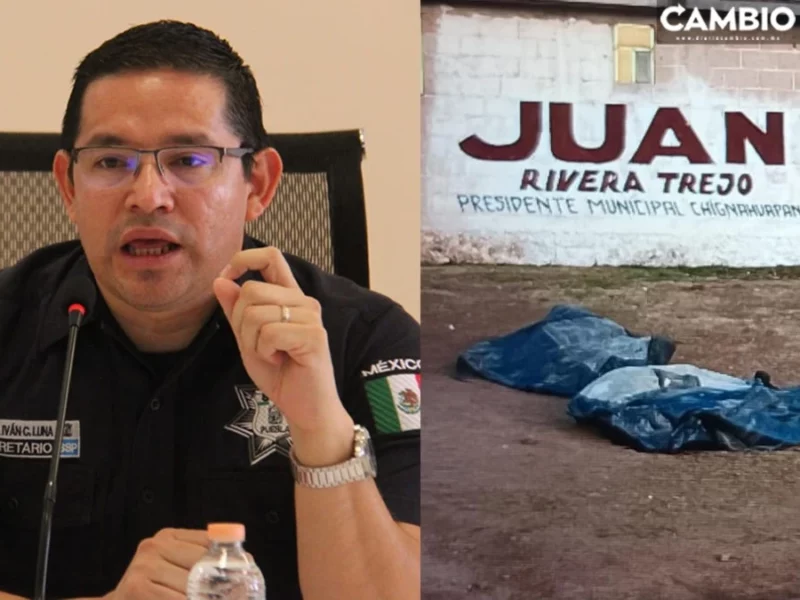 SSP identifica a sicarios que asesinaron a cuatro policías en Chignahuapan (VIDEO)