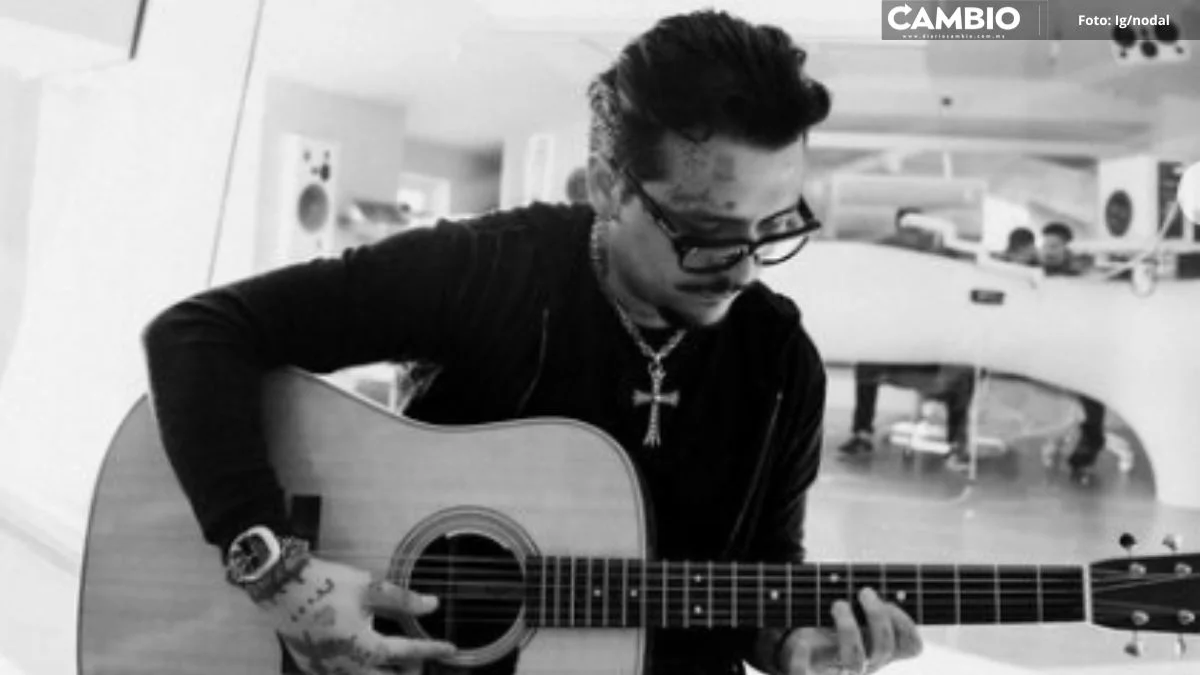 ¿Johnny Depp mexicano? Estas son las primeras FOTOS de Christian Nodal sin tatuajes