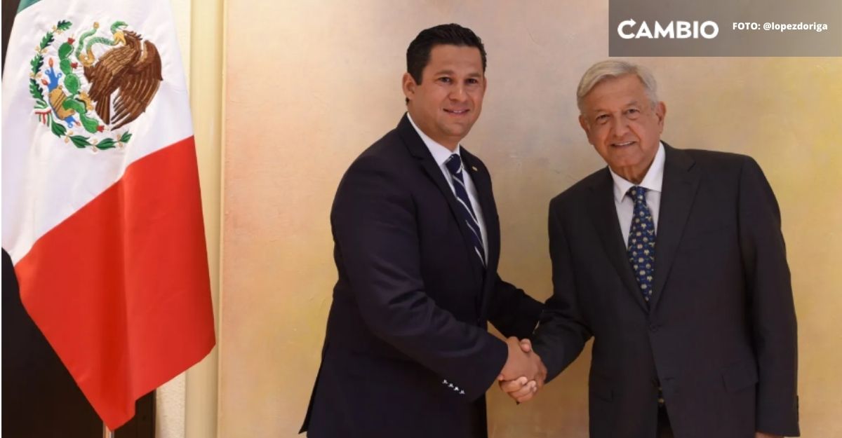 Gobernador Diego Sinhue Rodríguez "gobierna pero no manda" en Guanajuato: AMLO