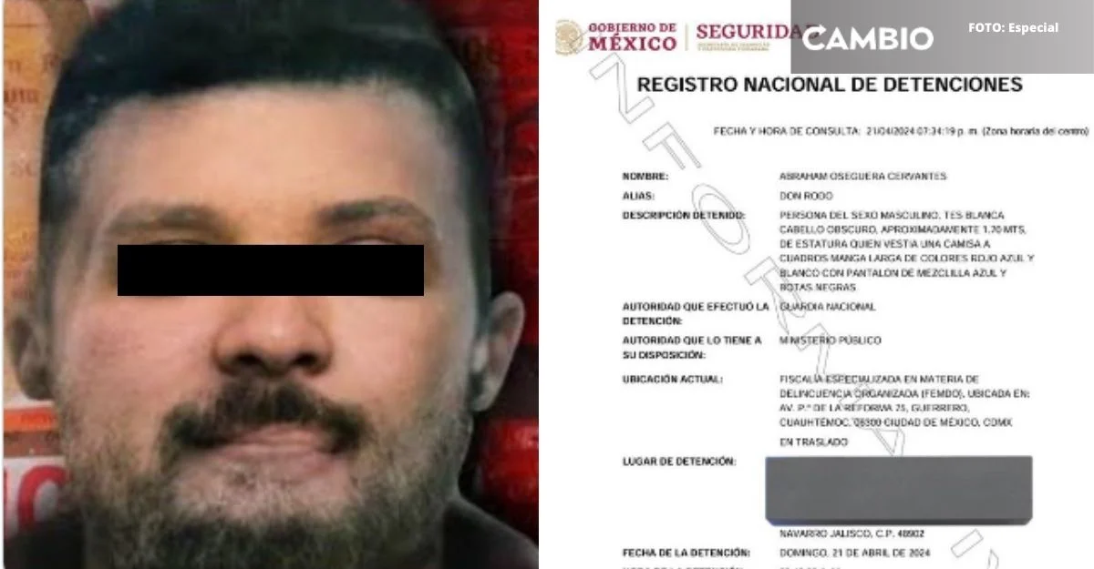 Perfil: Abraham Oseguera,'Don Rodo', hermano de 'El Mencho' y capo del CJNG detenido en Jalisco