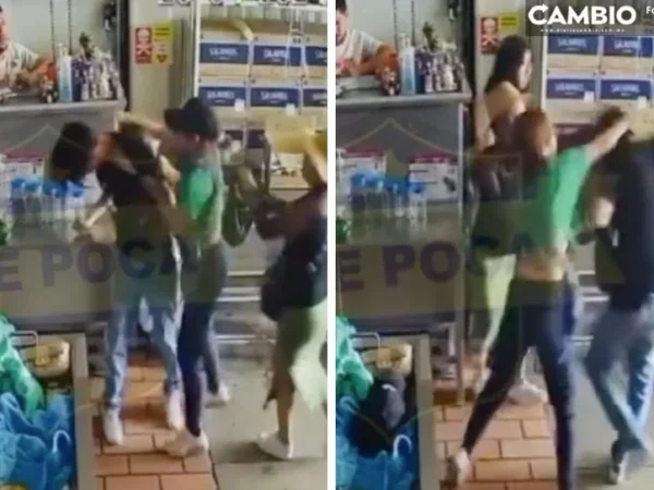 ¿Esto es justo? Madre e hija dan brutal golpiza a joven por defender a una mujer (VIDEO)
