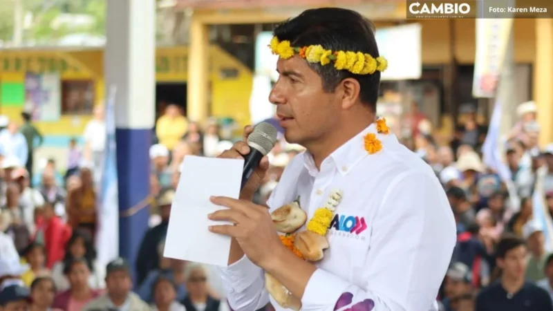 Lalo Rivera promete construir mil kilómetros de carretera en la Sierra Norte (VIDEO)