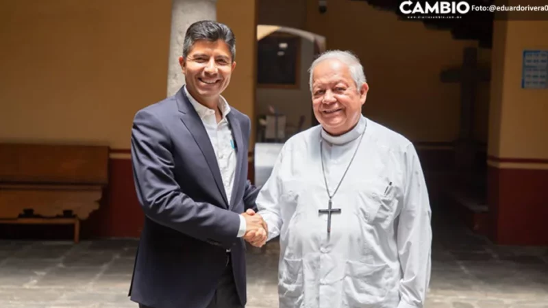 Corrige el arzobispo Víctor Sánchez y ahora se reúne con Lalo Rivera para no quedar mal