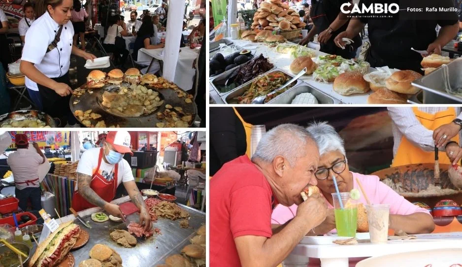 ¡Hay con escamoles y hasta doritos! Arranca Feria de la Cemita en El Carmen (FOTOS)