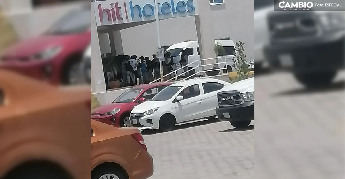 GN e INM mantiene operativo en hotel ubicado frente al aeropuerto de Huejotzingo; detiene a una persona