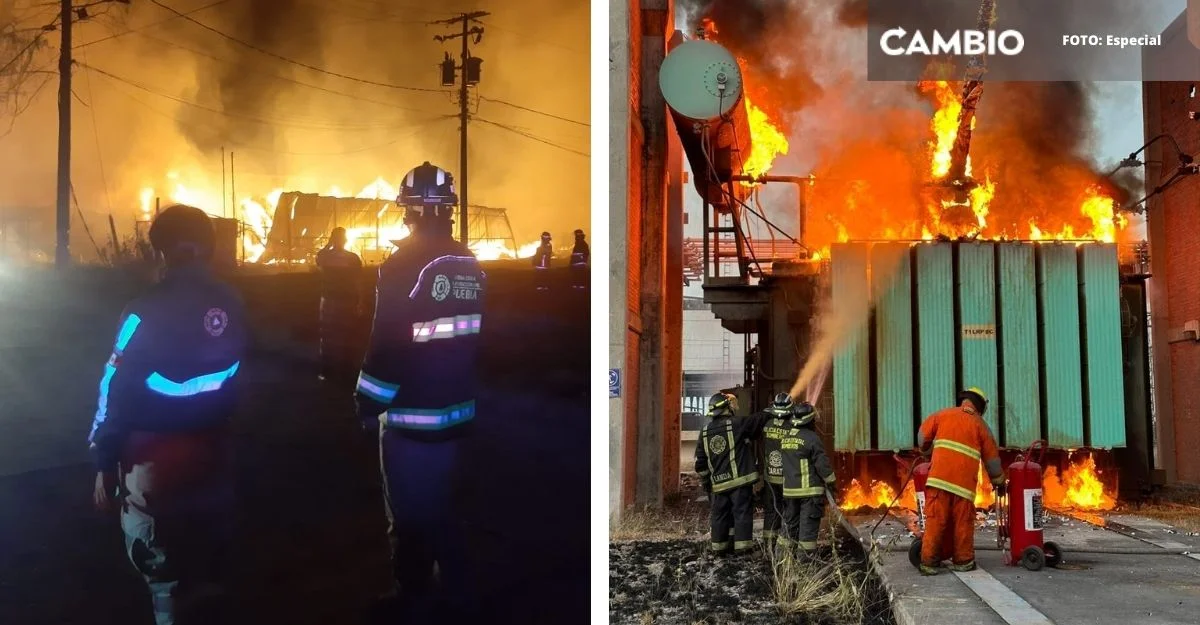 ¡Alarma en Almecatla! Evacúan a 50 personas por incendios en Cuautlancingo