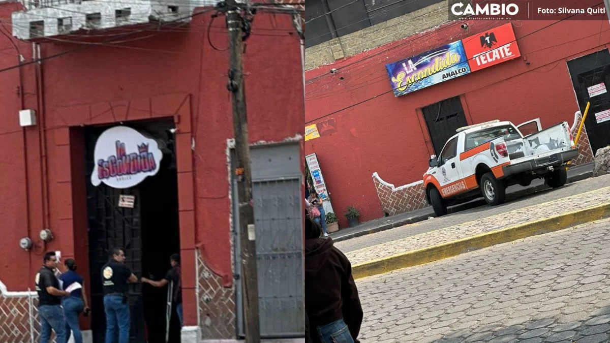 ¡Otra vez! Clausuran bar “La Escondida” en Analco: vecinos exigen que no lo vuelvan a abrir