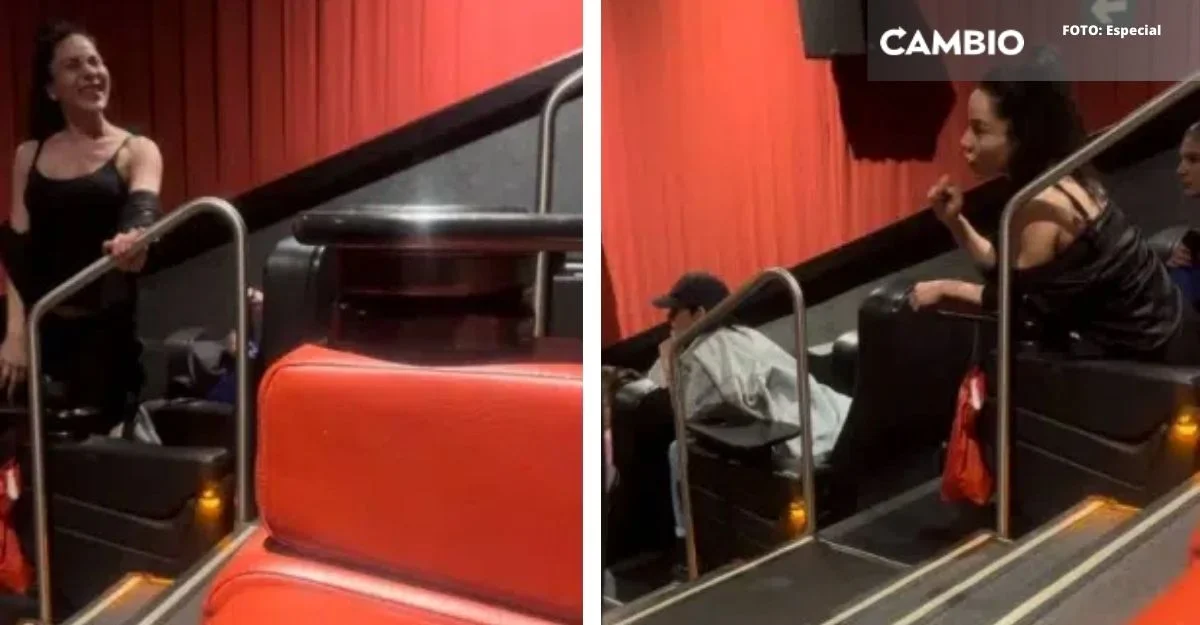 ¡Surge Lady Cinemex! Mujer se vuelve viral tras agredir al público en una sala de cine