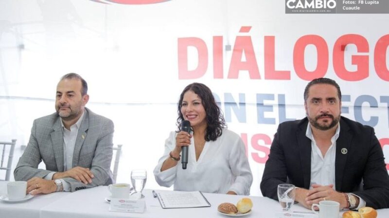 Ante escasez de agua, Lupita Cuautle propone creación de pozos de absorción en San Andrés (VIDEO)